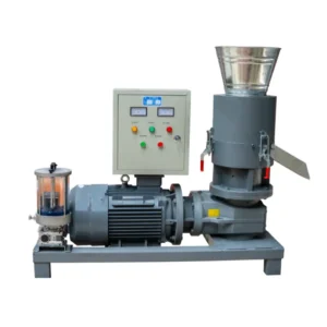 Flat Die Biomass Pellet Machine 22KW Wood Rice Husk Pellet Maker Factory Direct Sales