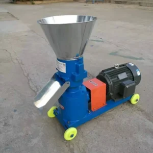 Flat Die Pellet Mill Industrial Grade Low Noise Continuous Granulating Equipment