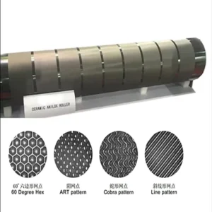 Flexo Printing Machinery Parts Coating Ceramic Anilox Roller