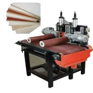 Floor Standing Double Roller Wood Sander Machine for Woodworking Deburring and Finishing