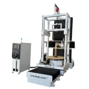 Foam EPS Styrofoam Wood Plaster Composite 3D Statue Figure Sculpture Carving Vertical 5 Axis CNC Machine Syntec Single Motor