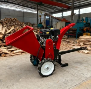 Foldable Mobile Wood Chipper Brand New Branch Crusher Industrial Agricultural Tree Crushing