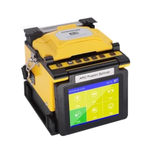 For A3 FUSION SPLICER FTTH High Precision PAS Alignment System Fiber Optic Splicing Machine 5 Sec Splicing Time SM 0.02dB