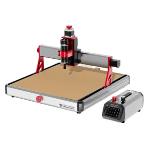 For TTC450 4 Axis CNC 2 in 1 3D Laser Engraving & Cutting Router Machine Supports More Materials AI DXF BMP Formats