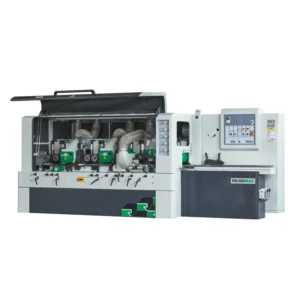 Four Side Wood Planer Moulder Machine 28KW Power Max 165x120mm Placing