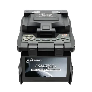 Fujitomo Fusion Splicer Machine FSM 60S+ 6 Motor Core to Core Fiber Optic Splicing Machine Spliser Empalmadora por Fusion