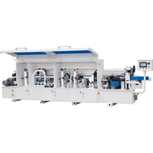 Full Auto High Efficiency Edge Banding Machine ME 450D 11.13kW Motor for Wood Panel Edging Gluing Scraping (10 60mm Thickness)