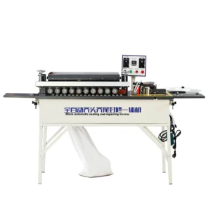 Full Automatic Compact Type Edge Bander Diagonal Edge Banding Machine for Wood Furniture Processing
