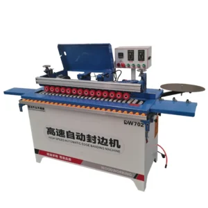 Full Automatic Edge Banding Machine China Made High Speed with Trimming Rounding Contour Single Sided Edgebander