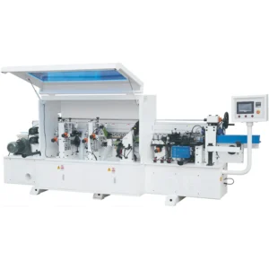 Full Automatic Edge Banding Machine with Gluing Scraping & Buffing Functions ME-360 Model 9kw Motor for Panel Furniture