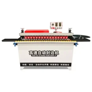 Full Automatic Edge Banding Machine with Pre Milling Tracking Function Wood Panel Straight Linear Auto Edge Banding Machine