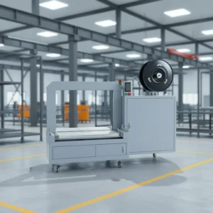 Full Automatic Electric PP Box Cartons Table Sealing Strapper Case Tool Cardboard Strap Packing Strapping Machine