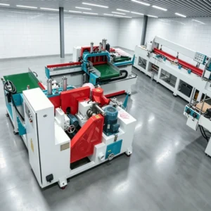 Full Automatic Finger Joint Production Line Wood Comb Tooth Joint Line Finger Joint Shaper Press Integrated Line