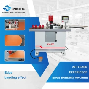 Full Automatic Gluing Edging Woodworking Machine Edgebanding Machine Auto Wood Contour Edge Bander Automatic for Particle Board