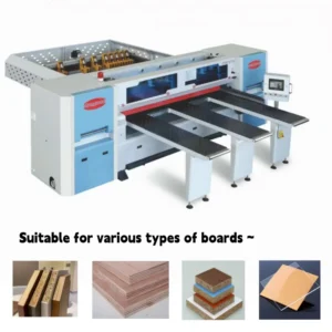 Full Automatic Horizontal CNC Woodworking Panel Saw Machine Precision Panel Cutting Saw Machine