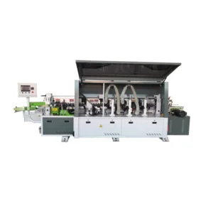 Full Automatic Motor Driven Edge Banding Machine with Straight Line Feeding 7.79kw Power 15M min Speed