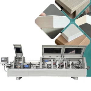 Full Automatic PVC MDF Edge Banding Machine Auto Bevel Curve Sealing Gluing Bonding Wood Edge Bander