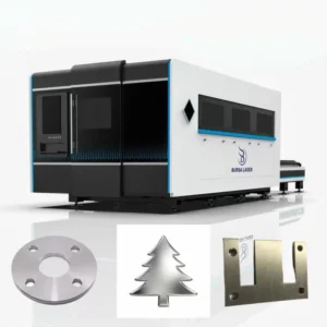 Full Enclosed Exchange Platform Fiber Laser Cutting Machine High Precision CNC Metal Sheet Stainless Steel