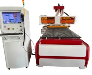 Fully Automatic CNC Router Machine Syntec 9.0kW Spindle Large Furniture Cabinet Processing Center Straight Through Tool Changing