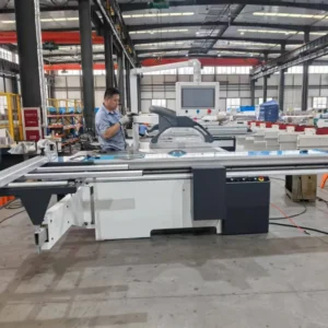 Fully Automatic Computer Control High-Accuracy 7.5kW 380V Circular Saw Wood Cutting Panel Saw Machine
