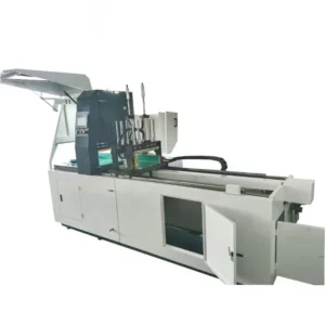 Fully Automatic Dual Servo Cross Cutting Aluminum Cutting Machine CNC Single Head Saw Aluminum Window Machine