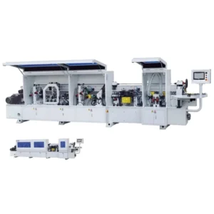 Fully Automatic Edge Banding Machine Pre-milling PVC MDF Woodworking Cabinet Furniture Edge Bander with Trimming Polishing