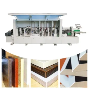 Fully Automatic Edge Banding Machine for Wood Furniture Edge Banding and Trimming Edgebander for Cabinet Door Processing