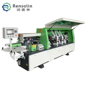 Fully Automatic Edge Banding Machine for Woodworking Furniture Featuring Core Components Motor Bearing PLC