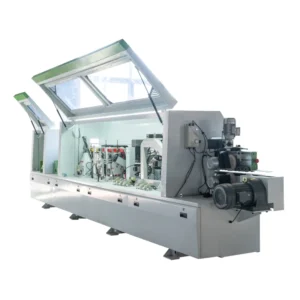 Fully Automatic Edge Banding Machine with Double Trimming in China 8 Functions Full Automatic