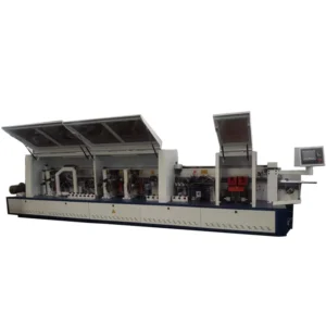 Fully Automatic Eight Function Edge Banding Machine for Woodworking Double Trimming Pre Milling Chamfering