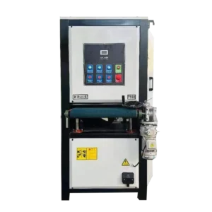 Fully Automatic Industrial Wide Belt Sander 5.5kW Power 2 Year Warranty For Metal Polishing In Manufacturing Plants