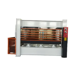 Fully Automatic Multi layer Panel Veneering Hot Press Machine for Wooden Doors Panel Foaming Flat Bonding Machine