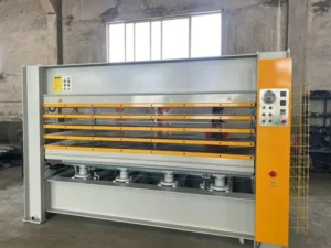Fully Automatic Multi-layer Panel Veneering Hot Press Machine for Wooden Doors and Aluminum Panel Foaming Flat Bonding Machine