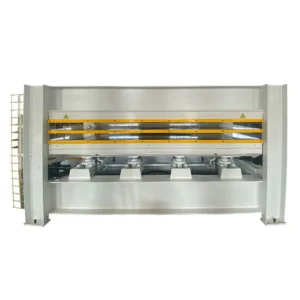 Fully Automatic Panel Laminating Hot Press Woodworking Multi Layer Hot Press for Fire Doors Steel Wood Doors