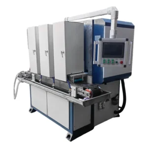 Fully Automatic Stainless Steel Metal Wet Wide Belt Sander Machine for Polishing Metal Parts