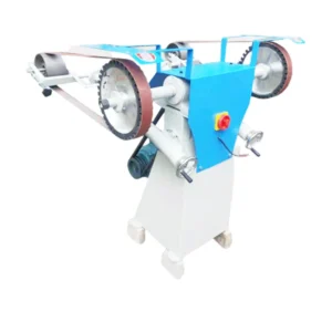 Fully Automatic Vertical Wire Drawing Machine Metal Polishing Machine Stainless Steel Double Station Belt Sanding Machine