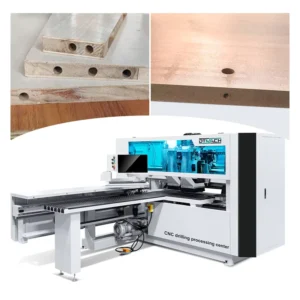 Furniture Cabinet Door Automatic CNC Boring Drilling Machine 6 Axis CNC Drilling Machine Vertical Six Side Drilling CNC Machine