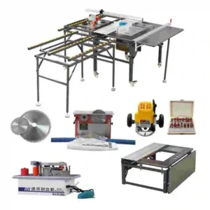 Furniture Cutting Machine Sliding Table Horizontal Precision Panel Saw Wood Board Cutting Machine 4.2KW 110V 220V 4+8 Inches