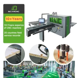 Furniture Making Machine CNC Wood Drilling Machine Six Side Drilling Machine for Cabinet Wood Working Door