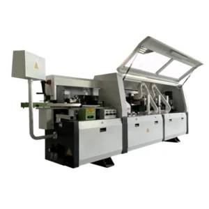 Furniture Production Woodworking Veneer Milling Edges Automatic Double End Edge Banding Machine