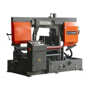 G-400 Horizontal Angle Metal Cutting Bandsaw Machine New Condition with Core Motor Engine and Gear Components Made in China