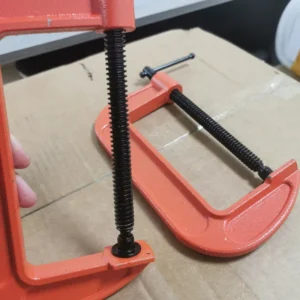 G shaped Hardware Clamp Woodworking Machinery Parts Fixture Strong Quick Release Clip Adjustable Iron C clamp
