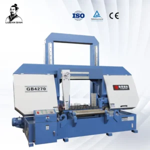 GB4270 Horizontal Double Column Industrial Band Saw Machine High Precision Steel Cutting Band Saw