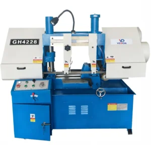 GH4228 Heavy Duty Automatic Horizontal Metal Band Saw Machine with 2.2kw Motor Hydraulic Feed High Cutting Accuracy