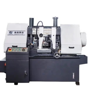 GH4228 Mobile Sawing Machine Efficient Metal Band Saw with Core Motor Engine and Gear Components