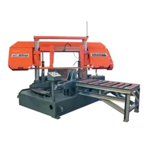 GW4250X Double Column Horizontal Miter Band Saw Machine 0-45° Metal Cutting Band Saw 500*500mm CE