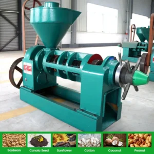 GX High Efficiency Oil Press YZYX10(95) 150 Kg H High Efficient Palm Oil Press Machine for Physical Squeezing Hot Cold Oil
