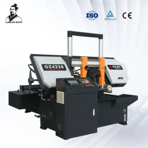 GZ4228 Fully Automated Horizontal Band Saw Machine with PLC Control for High-Efficiency Metal Cutting