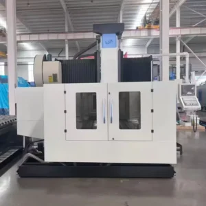 Gantry Machining Center CNC Tool 3 Axis Heavy Duty Automatic GSK High Accuracy Perpendicular Worktable Door Type Frame Structure