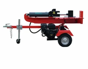 Gasoline Powered Hydraulic Log Splitter 40 Ton 630mm Log Capacity 500mm Cutting Width Forestry Firewood Processor 15HP Engine CE